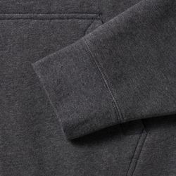 Authentisches Melange Hoodie / Zip Herren Sweatshirt