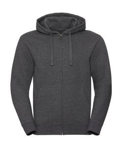 Authentisches Melange Hoodie / Zip Herren Sweatshirt
