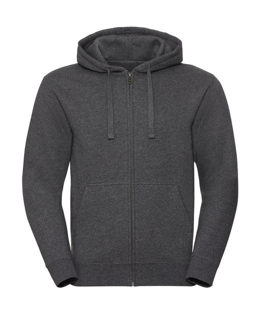 Authentisches Melange Hoodie / Zip Herren Sweatshirt
