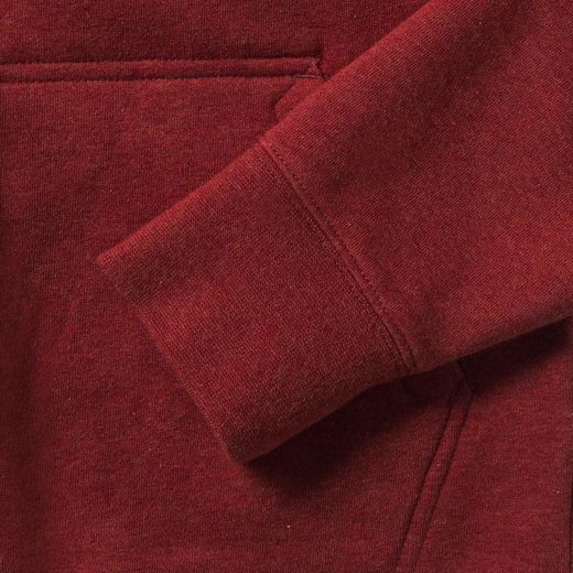 Authentische Melange Hoodie / Zip Frau