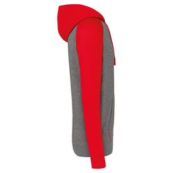Sudadera Bicolor Con Capucha Adulto