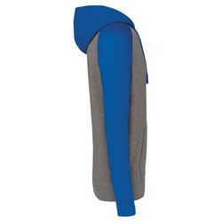 Sudadera Bicolor Con Capucha Adulto