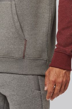 Sudadera Bicolor Con Capucha Adulto