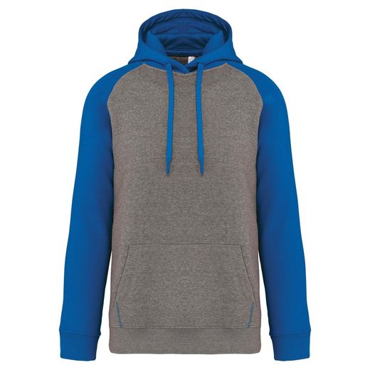 Sudadera Bicolor Con Capucha Adulto