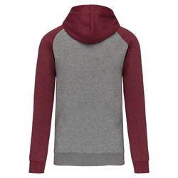 Sudadera Bicolor Con Capucha Adulto