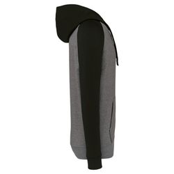 Sudadera Bicolor Con Capucha Adulto