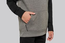 Zweifarbiger Hoodie für Jungen