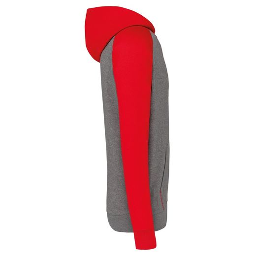 Zweifarbiger Hoodie für Jungen