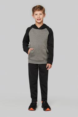 Zweifarbiger Hoodie für Jungen