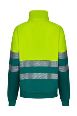 Sudadera bicolor cremallera rs