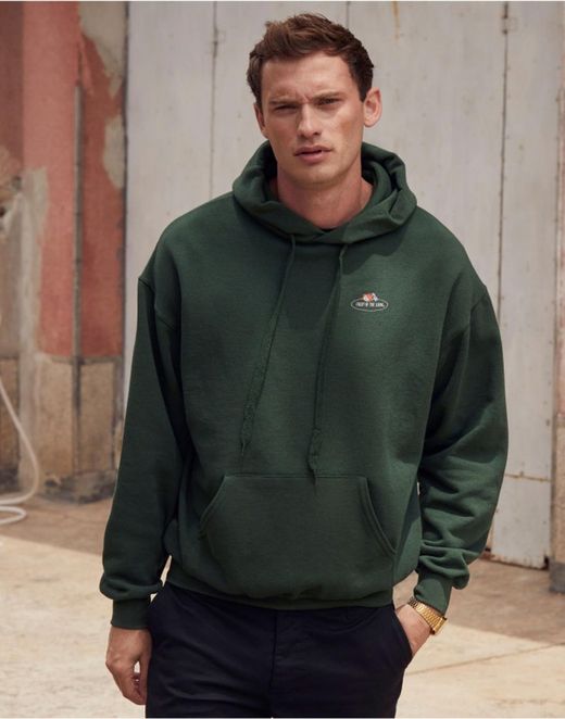 Klassischer Vintage Logo bedruckter Hoodie