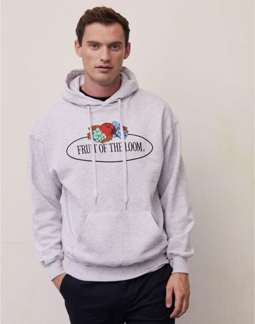 Sudadera capucha Classic Vintage con logo impreso