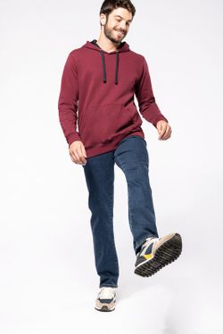 KONTRASTIERTE HOODIE
