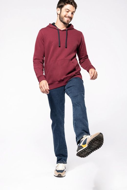 KONTRASTIERTE HOODIE