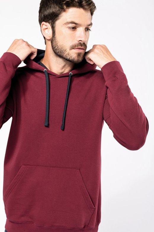 KONTRASTIERTE HOODIE