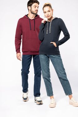 KONTRASTIERTE HOODIE