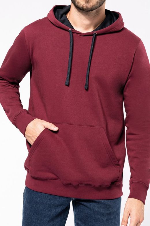 KONTRASTIERTE HOODIE