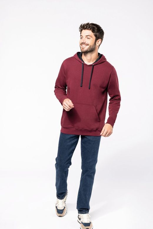 KONTRASTIERTE HOODIE