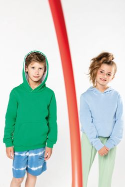 KONTRASTIERTER HOODIE FÜR KINDER