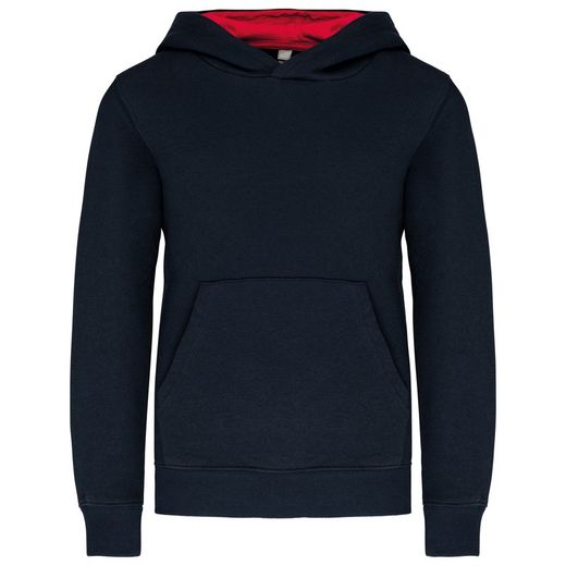 KONTRASTIERTER HOODIE FÜR KINDER