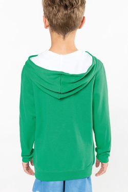 KONTRASTIERTER HOODIE FÜR KINDER