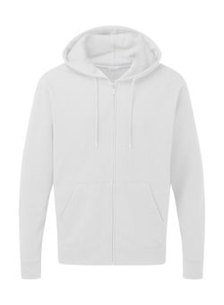 Sudadera capucha cremallera entera hombre