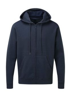 Sudadera capucha cremallera entera hombre