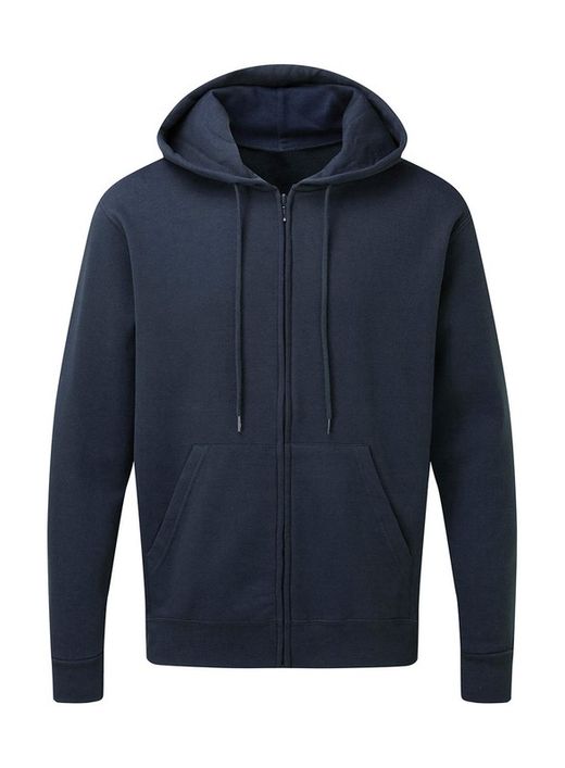 Sudadera capucha cremallera entera hombre