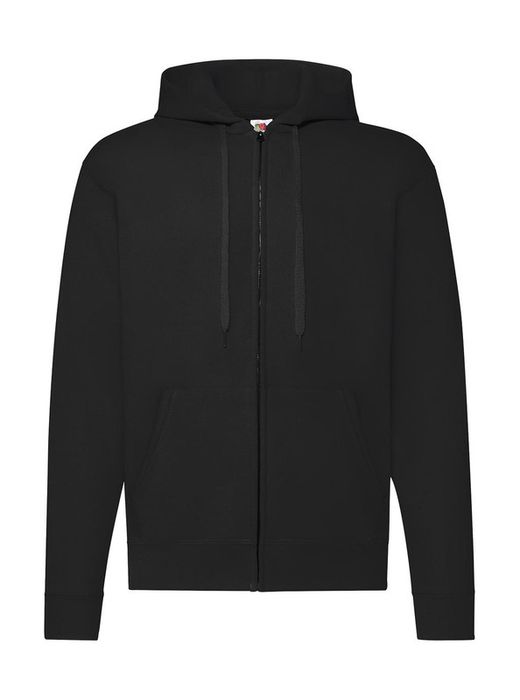 Herren Kapuzenpullover mit durchgehendem Reißverschluss