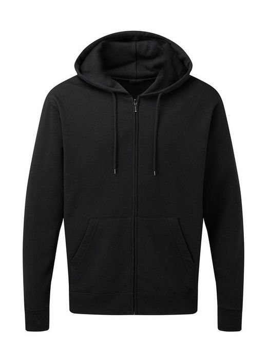 Felpa con cappuccio full zip da uomo