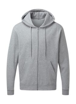 Sudadera capucha cremallera entera hombre