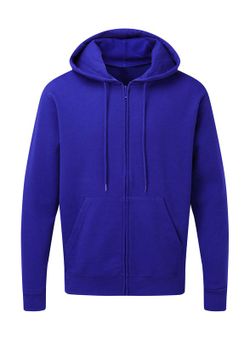 Sudadera capucha cremallera entera hombre