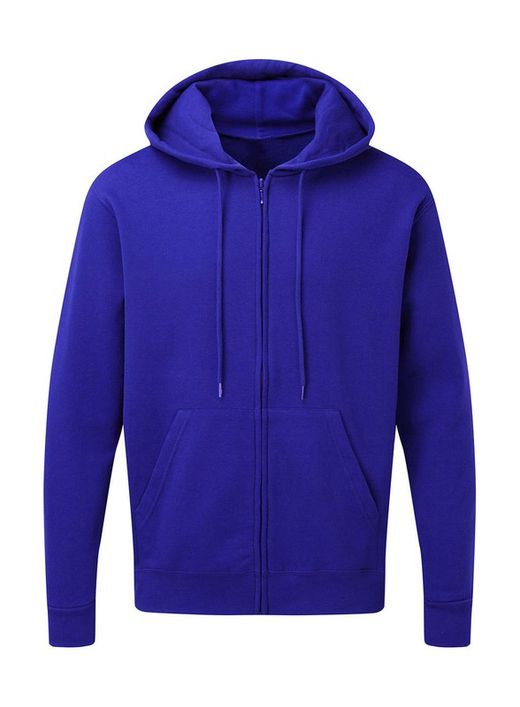 Sudadera capucha cremallera entera hombre