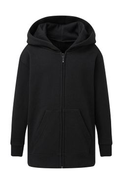 Jungen Kapuzenpullover mit durchgehendem Reißverschluss