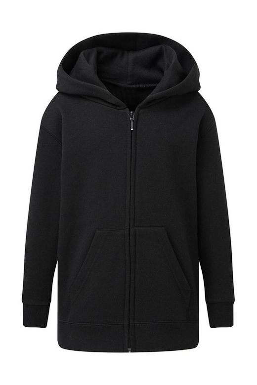 Jungen Kapuzenpullover mit durchgehendem Reißverschluss