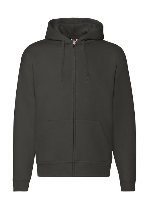 Premium Hoodie mit durchgehendem Reißverschluss