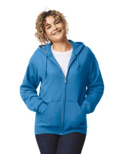 Heavyblend Kapuzenpullover mit Reißverschluss