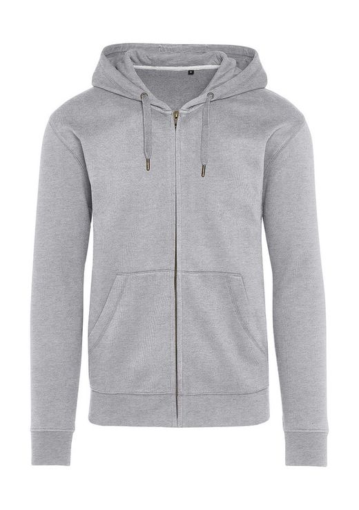 Sudadera capucha cremallera sin etiquetas Unisex