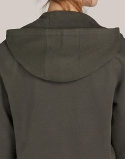 Sudadera capucha cremallera sin etiquetas Unisex