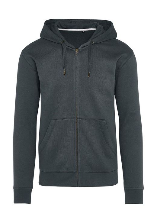Sudadera capucha cremallera sin etiquetas Unisex