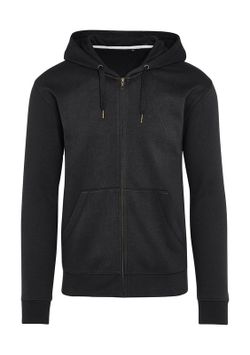 Sudadera capucha cremallera sin etiquetas Unisex