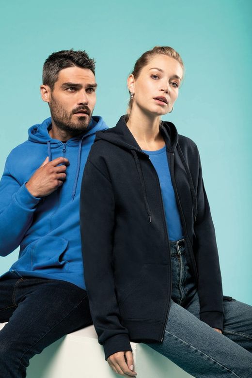 Kapuzenpullover mit Reißverschluss