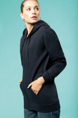 Kapuzenpullover mit Reißverschluss