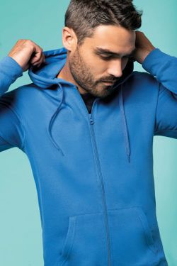 Kapuzenpullover mit Reißverschluss