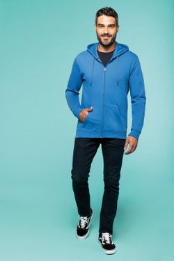 Kapuzenpullover mit Reißverschluss