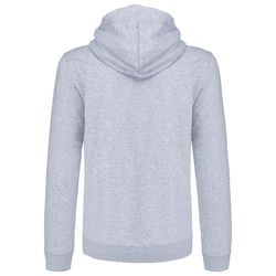 Contrast Zip Hoodie