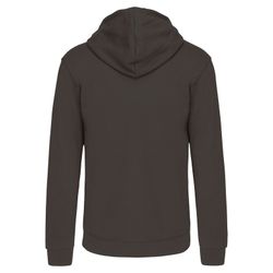 Contrast Zip Hoodie