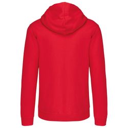 Contrast Zip Hoodie