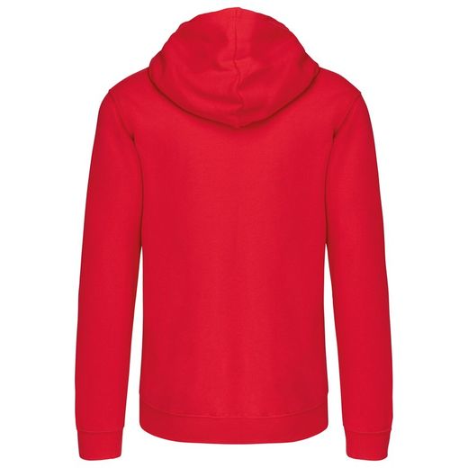 Contrast Zip Hoodie