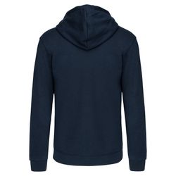 Contrast Zip Hoodie